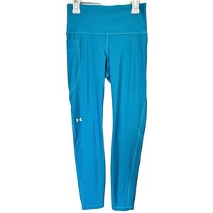 Under Armour Bright Blue Compression Workout Leggings XS